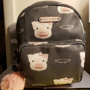 Betsey Johnson Pig backpack or purse